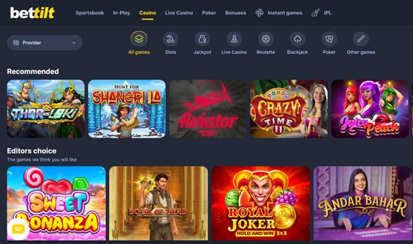 Bettilt casino gaming